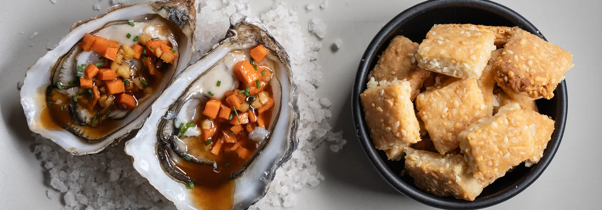 Recette : Huîtres au Gingembre & Citron Vert