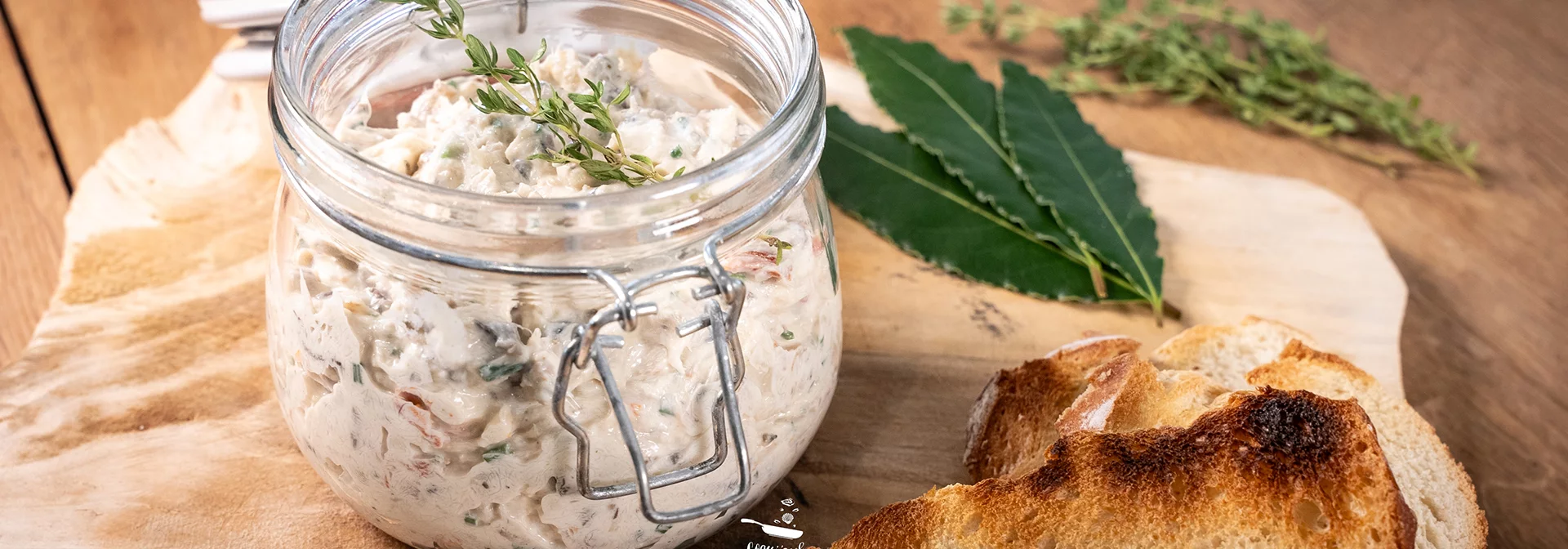 Recette : Tartinade d'huîtres et cabillaud