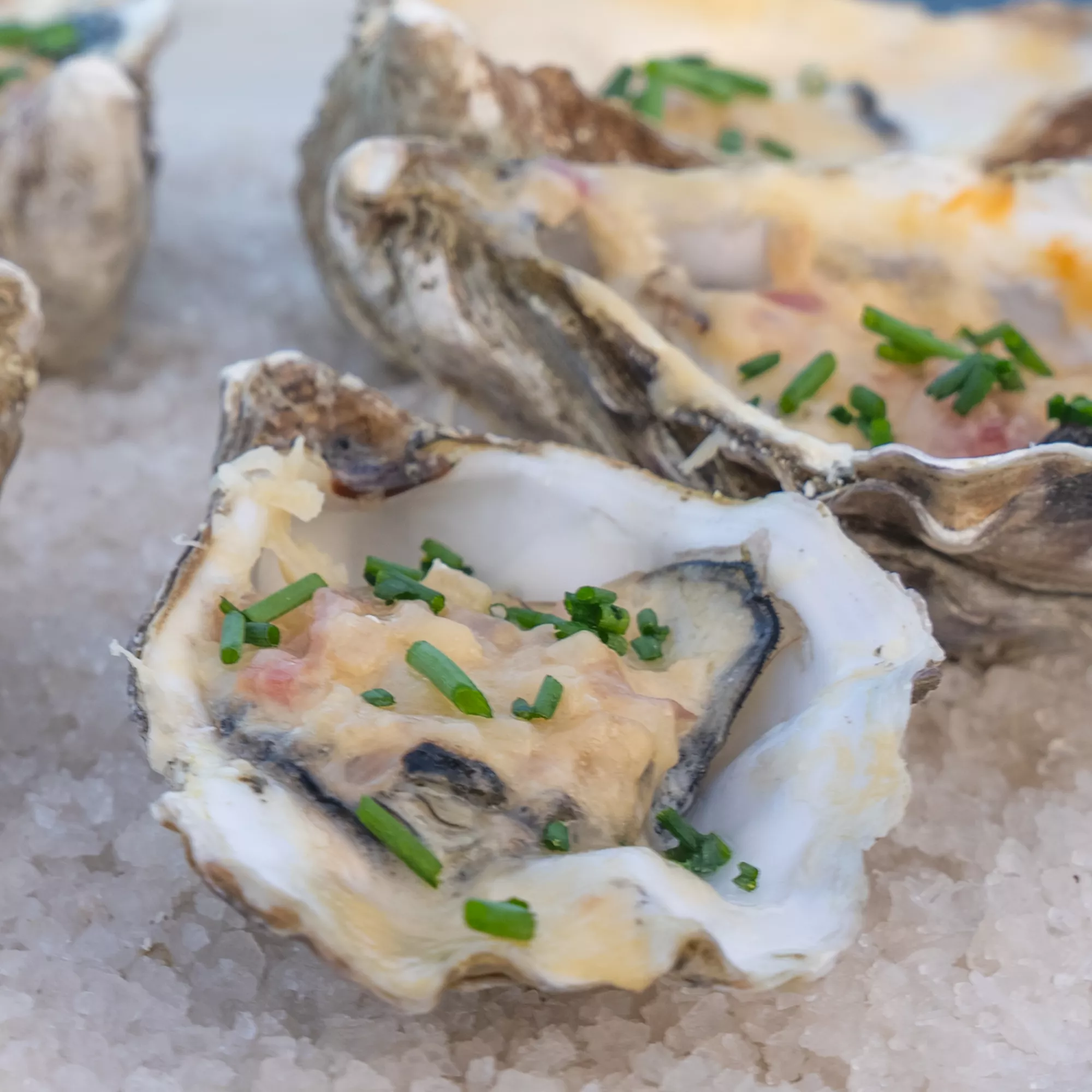 Huîtres au champagne