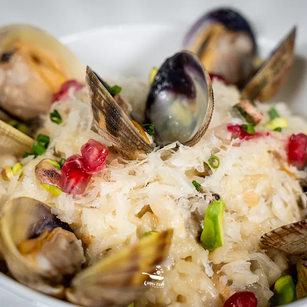 Risotto de palourdes